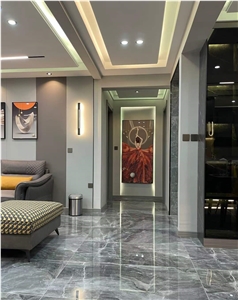 Quartz Commercial Building Labby Flooring