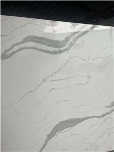 Quartz Premier Calacatta Slab New Arrival