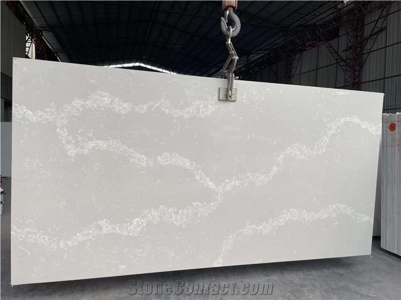 Quartz Slab Modern Calacatta Slab