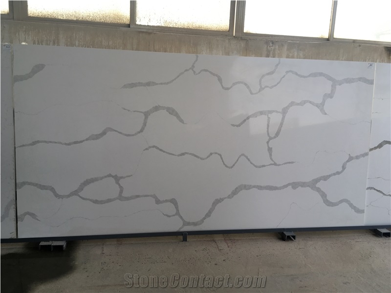 White Artificial Quartzite Slab Supplier Quotation