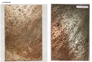 Slate Veneer - Copper Red Slate Ultra Thin Veneer