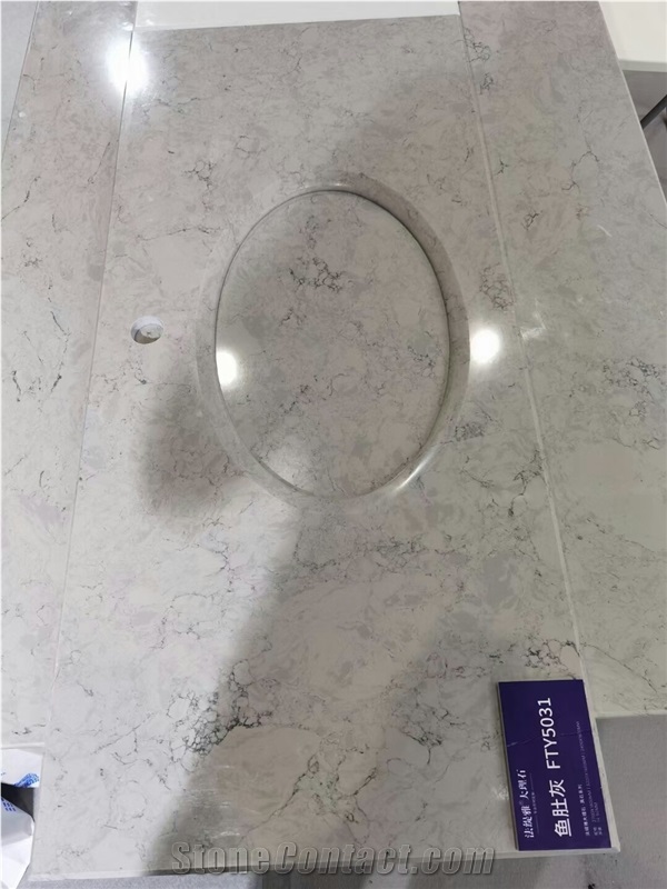 Artificial Natural Marble Stairs Floor Paving