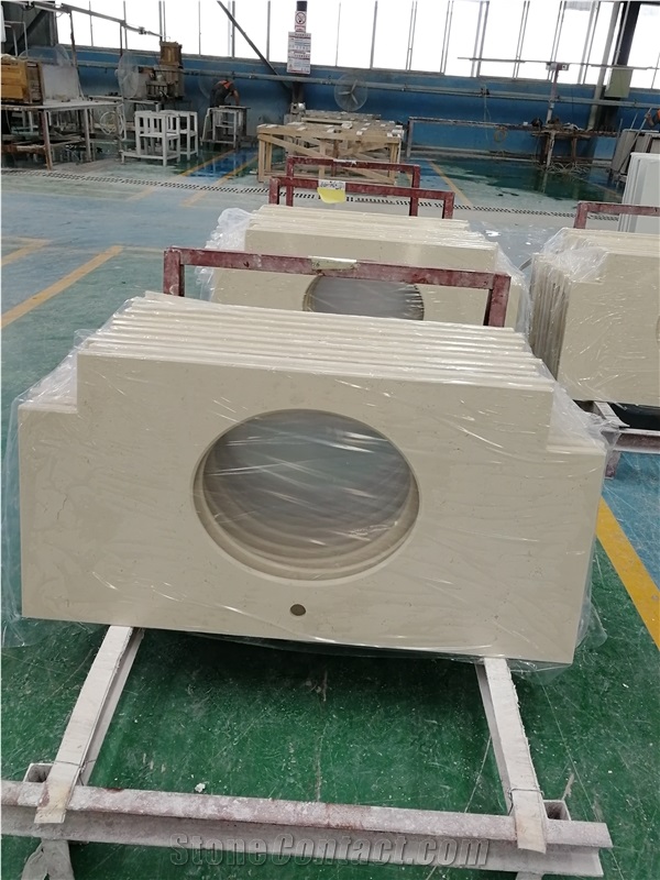 Engineered Marble Vanity Tops/Cut-To-Size