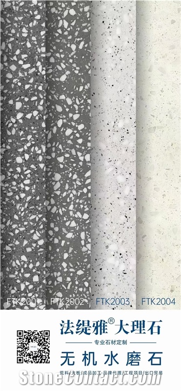 New Arrival Terrazzo Slabs An Cut-To-Size Tiles