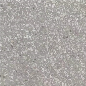 Terrazzo Cement Floor Tile Grey White Factory Sells
