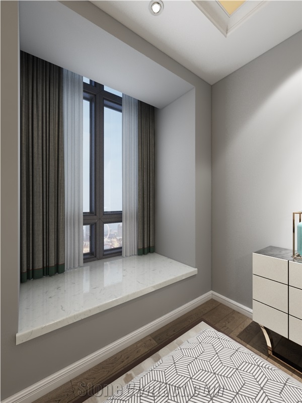 Window Sills White Cararra Bianco Marble Looks