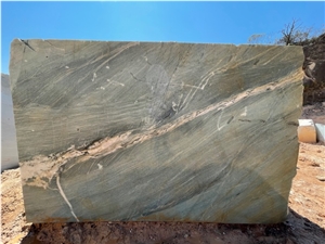 Cristallo Sea Pearl Quartzite Blocks