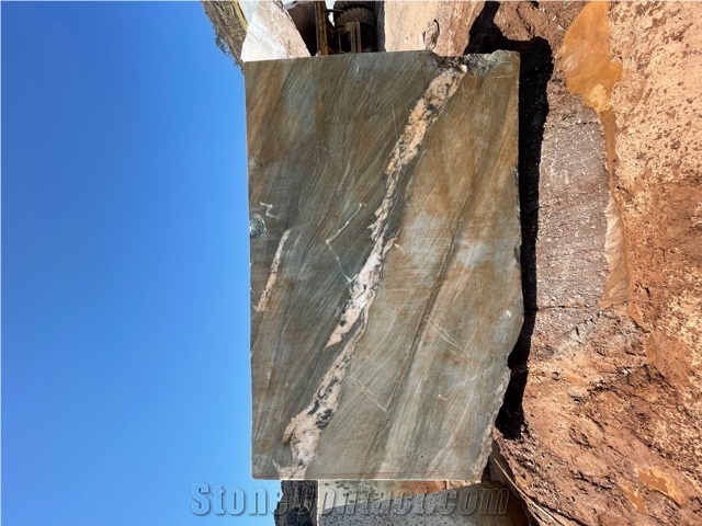 Cristallo Sea Pearl Quartzite Blocks