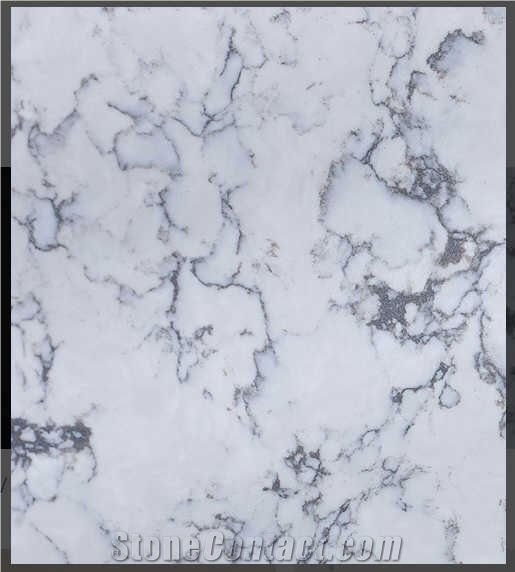 Belenco Teos Quartz Stone Slabs, Artificial Marble