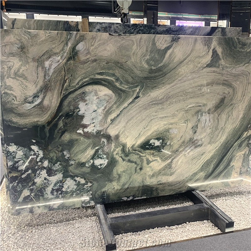 Green Valley Marble Polished Slabs Tiles For Interior Wall