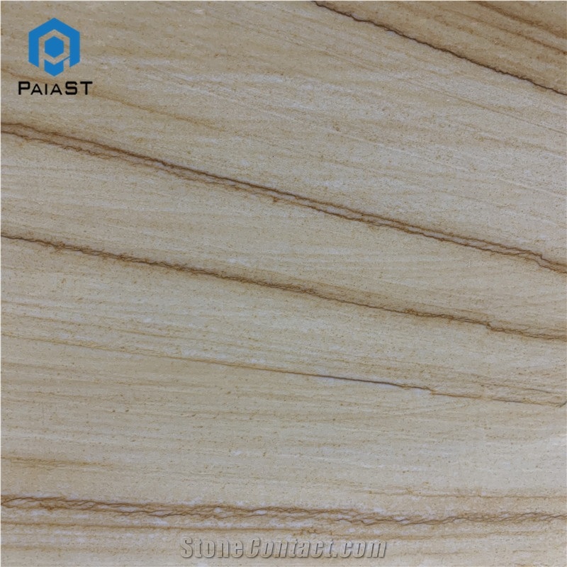 Luxury Yellow Stone London Gold Quartzite Slab Tile For Wall