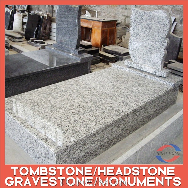 China New Style G635 Grey Granite Tombstone & Headstone