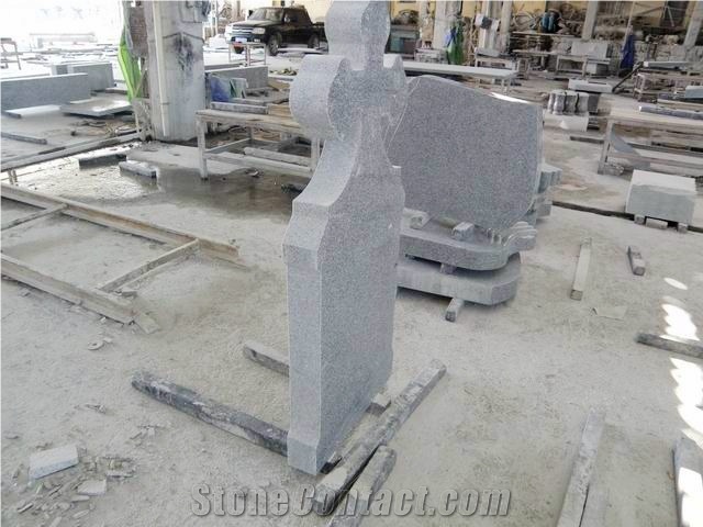 G664 Granite Cross Tombstone Monument Memorial Headstone