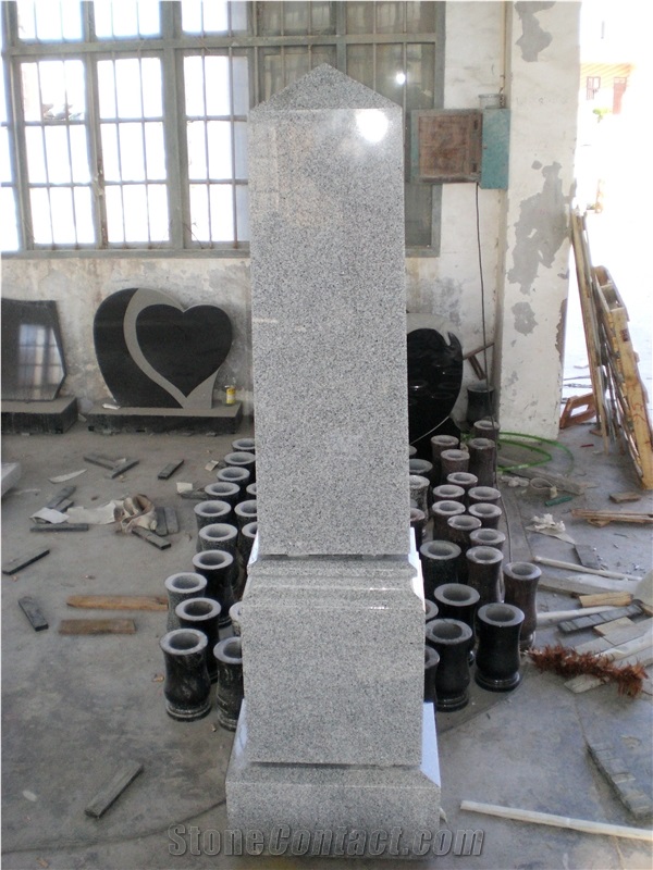 G664 Granite Cross Tombstone Monument Memorial Headstone
