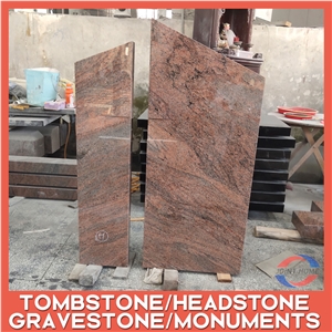 Multicolor Red European Style Own Factory Design Tombstones