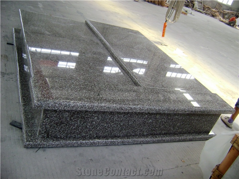 Original G603 Grey G664 Monument, Padang Marrone, Gravestone