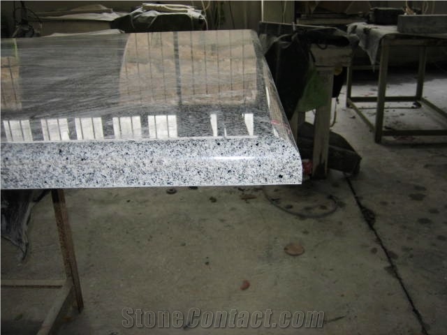Viscont White Juparana Grey Wave Vein Monuments Gravestone