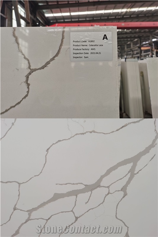 A1802 Polished Artificial Stairs Wall Flooring Tiles