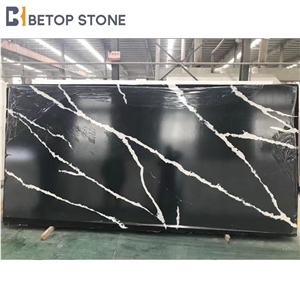 Calacatta Nero Quartz Slabs