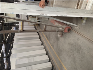 Calacatta White Artificial Quartz Slabs Engineered Surface