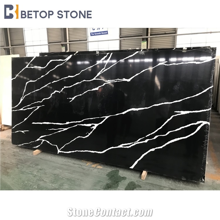 Calacatta White Jade Quartz Hot Selling Products Slabs