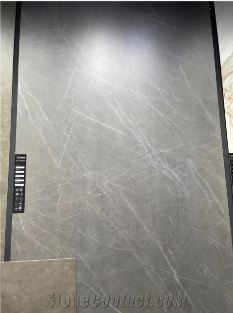 Grery Color Porcelain Slabs Sintered Stone