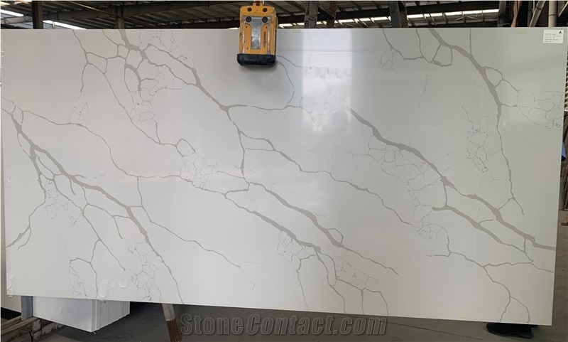 Inquire About Calacatta Laza Quartz Surface Slabs