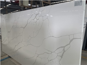 Inquire About Calacatta Laza Quartz Surface Slabs