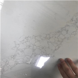 Polished Cheap Price High Quality Calacatta Snow A1803 Slabs