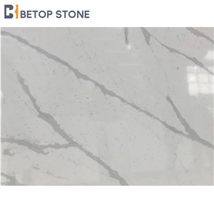 Popular Slabs Calacatta Marble Looks Quartz Slabs