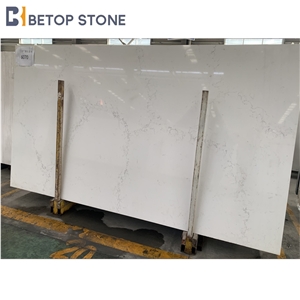 Slab Calacatta Marble Jade Quartz Artificial Stone