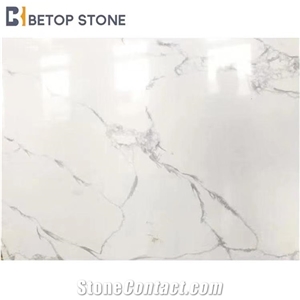 Slab Calacatta Marble Jade Quartz Artificial Stone 1826