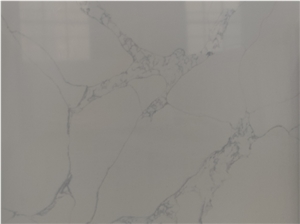  Slab Calacatta Marble Jade Quartz Artificial Stone 1826