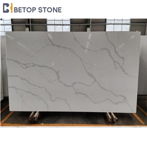 Slab Calacatta Marble Jade Quartz Artificial Stone A1830L