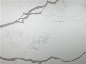 Slab Calacatta Marble Quartz Artificial Stone 1827 