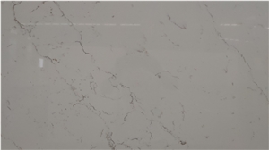 Slabs Calacatta Flowery Quartz A1811 Fashion Style