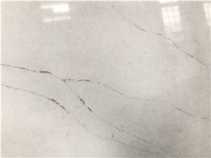 Slabs Calacatta Flowery Quartz A1811 Fashion Style