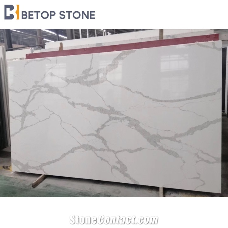 Slabs Calacatta Valencia Polished Jade Quartzc-A1809