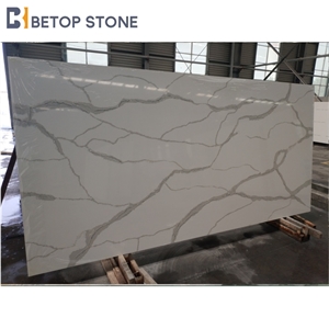 White Quartz Calacatta Classic Slabs