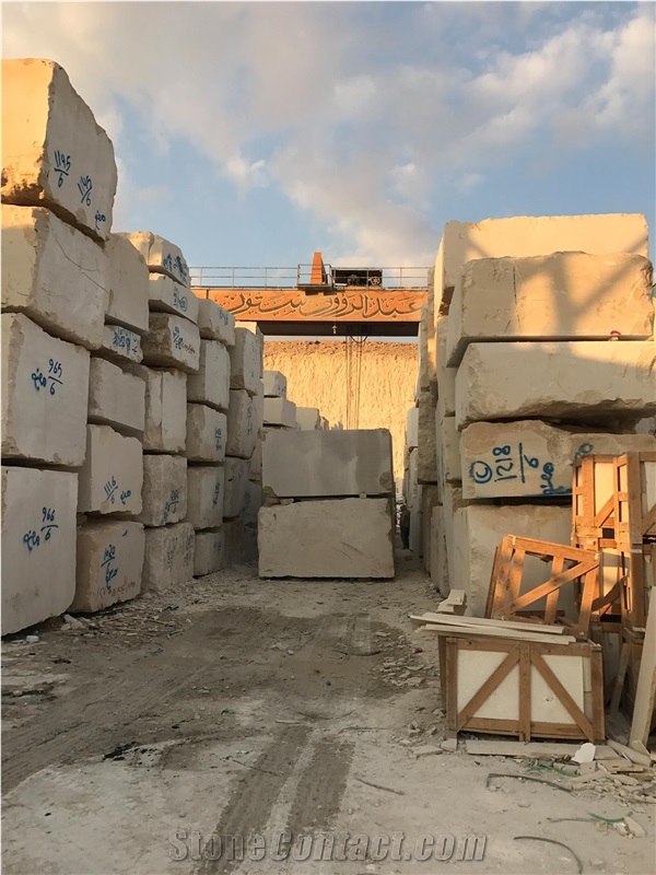 Beige Marble Blocks