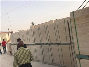 Galala Beige Marble Slabs, Tiles