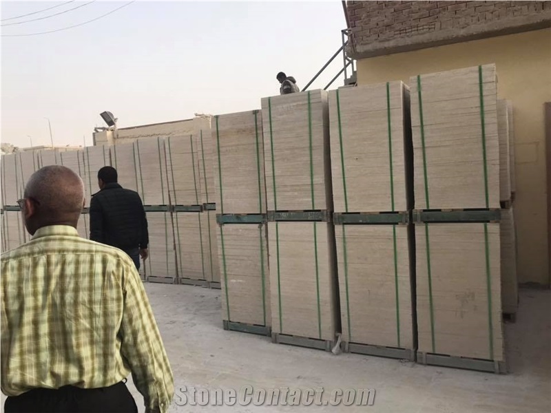 Galala Beige Marble Slabs, Tiles