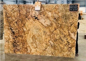 Alaska Gold Granite Slabs