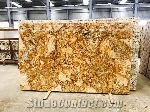 Alaska Gold Granite Slabs