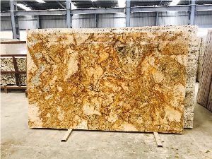 Alaska Gold Granite Slabs
