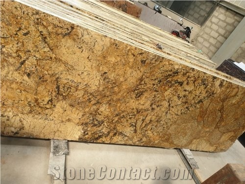 Alaska Gold Granite Slabs