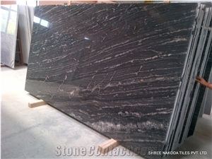 Black Markino Granite Tiles & Slabs, Black Polished Granite 