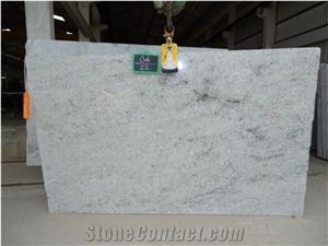 Colonial White Granite Slabs & Tiles, Ivory Cream 