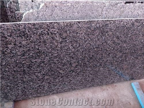 Crystal Brown Granite Slabs
