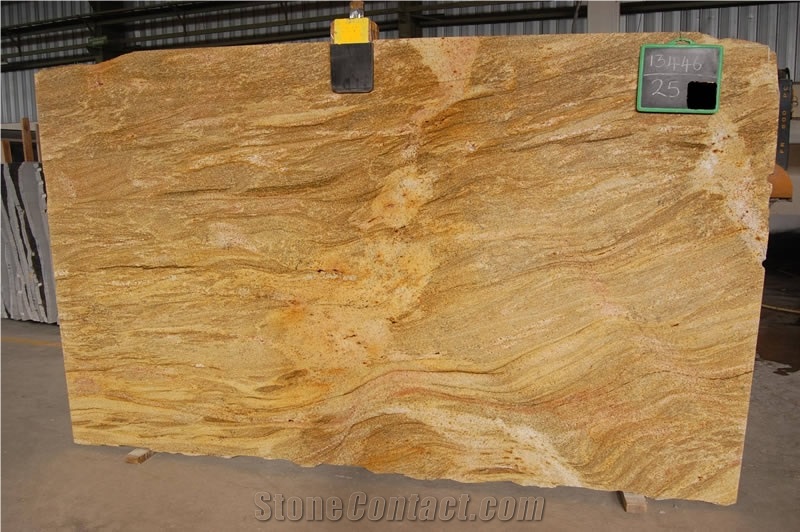 Marry Gold Granite Slabs, Brown Granite Tiles & Slabs S